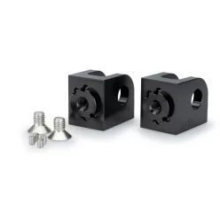 Footpeg adapters PUIG 21888N ajustabila Negru