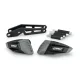 Frame sliders PUIG PRO 2.0 21982N black with grey rubber
