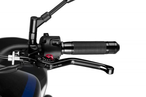 Maneta ambreiaj fara adaptor PUIG 3.0 220NR lung negru/rosu