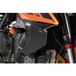 Side spoilers PUIG DOWNFORCE 22174J matt negru