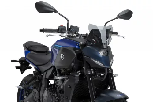Parbriz PUIG NEW GEN. SPORT 22412H smoke pentru YAMAHA MT-07 700 2025-2026