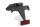Adjustable license support PUIG 22436N Negru