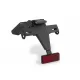 Adjustable license support PUIG 22436N Negru