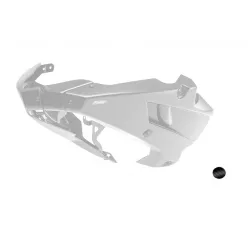 Engine spoiler PUIG 22441J matt black stickers included