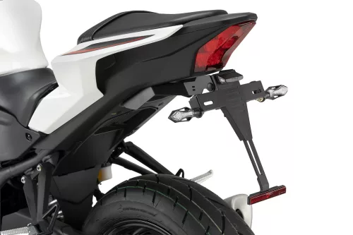 Adjustable license support PUIG 22790N Negru