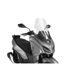   Parbriz PUIG V-TECH LINE TOURING 22852W transparent pentru QJMOTOR MTX 125 2024-2026