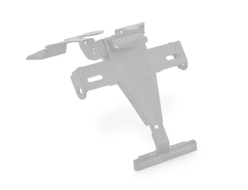 Adjustable license support PUIG 22857N Negru