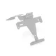 Adjustable license support PUIG 22857N Negru
