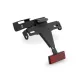 Adjustable license support PUIG 23040N Negru