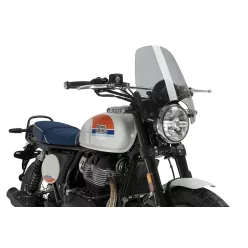   Parbriz PUIG NEW GEN. TOURING 23045H smoke pentru ROYAL ENFIELD Bear 650 2025-2026