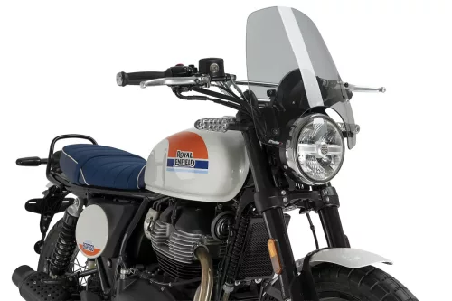 Parbriz PUIG NEW GEN. TOURING 23045H smoke pentru ROYAL ENFIELD Bear 650 2025-2026