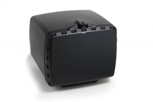 Top box PUIG MEGA BOX 2328N Negru 100l, with lock