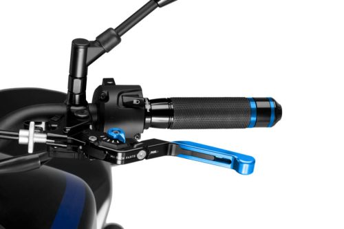 Clutch lever without adapter PUIG 3.0 24ANA extendable folding blue/blue
