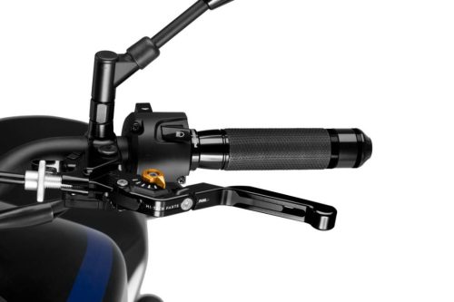 Clutch lever without adapter PUIG 3.0 24NNO extendable folding black/gold