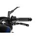 Clutch lever without adapter PUIG 3.0 24NNP extendable folding black/silver