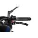 Clutch lever without adapter PUIG 3.0 24NNR extendable folding negru/rosu