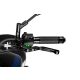 Clutch lever without adapter PUIG 3.0 24NNV extendable folding negru/verde