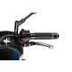 Clutch lever without adapter PUIG 3.0 24PNR extendable folding silver/red