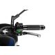 Clutch lever without adapter PUIG 3.0 24PNV extendable folding silver/green