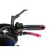 Clutch lever without adapter PUIG 3.0 24RNO extendable folding red/gold