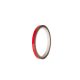 Rim strip PUIG 2568R red reflective 7mm x 6m (without aplicator)