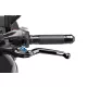 Maneta de ambreiaj fara adaptor PUIG 260NA foldable negru/albastru