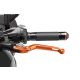 Clutch lever without adapter PUIG 260TP foldable orange/silver