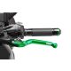 Clutch lever without adapter PUIG 260VN foldable green/black