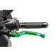 Clutch lever without adapter PUIG 260VO foldable green/gold