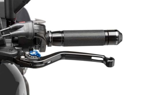 Clutch lever without adapter PUIG 270NA lung negru/albastru