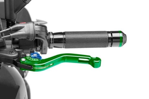 Clutch lever without adapter PUIG 280VA standard green/blue