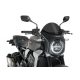 Windshield PUIG SEMI-FAIRING 3133F matt black dark smoke