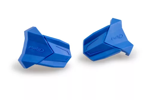 Spare rubber end protector PUIG R19 3148A Albastru
