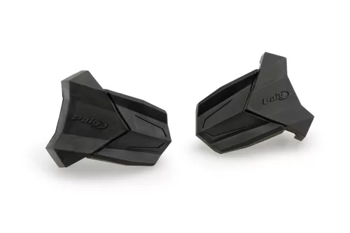 Spare rubber end protector PUIG R19 3148N Negru
