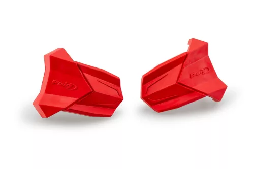Spare rubber end protector PUIG R19 3148R Rosu