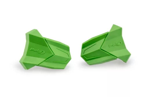 Spare rubber end protector PUIG R19 3148V verde