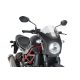 Windshield PUIG RETRO SEMI-FAIRING 3170H smoke carbon look