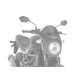 Windshield PUIG RETRO SEMI-FAIRING 3170N Negru carbon look