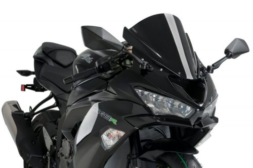 Windscreen PUIG RACING 3177N Negru