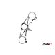 Yoke protector PUIG RADIKAL 3478U gri