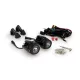 Auxiliary LED lights PUIG 3489N Negru homologated, set