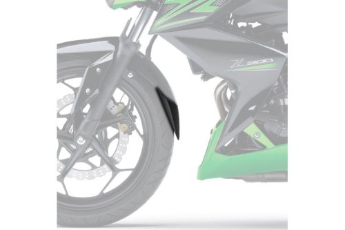 Front fender extension PUIG 3517N Negru