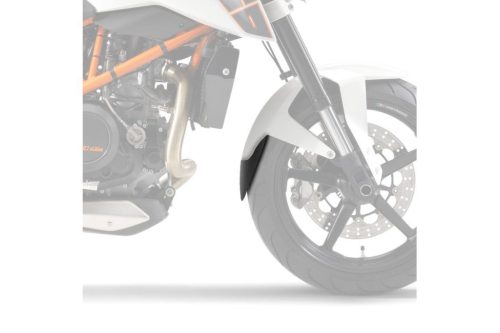 Front fender extension PUIG 3519N Negru