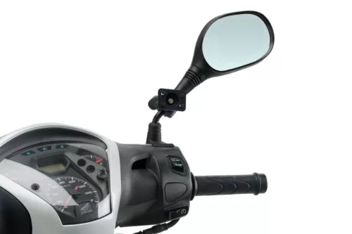 BackOglinda rod support PUIG 3533N Negru