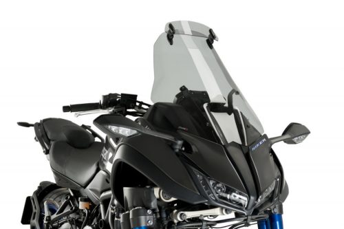 Windscreen PUIG TOURING WITH VISOR 3535H smoke