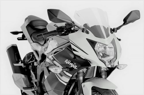 Windscreen PUIG RACING 3539C carbon look