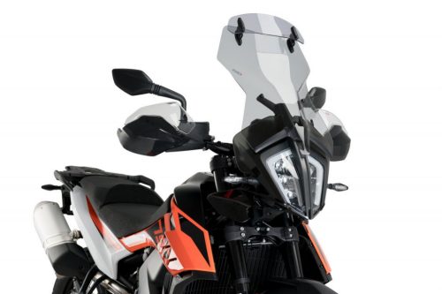 Windscreen PUIG TOURING WITH VISOR 3588H smoke