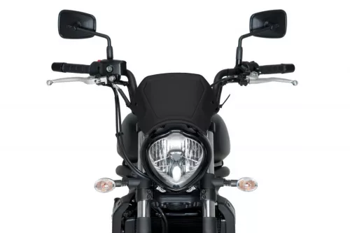Parbriz PUIG FRONTAL PLATE 3592N Negru aluminium