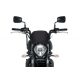 Windshield PUIG FRONTAL PLATE 3592N Negru aluminium