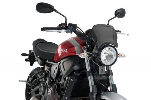 Windshield PUIG FRONTAL PLATE 3593N Negru